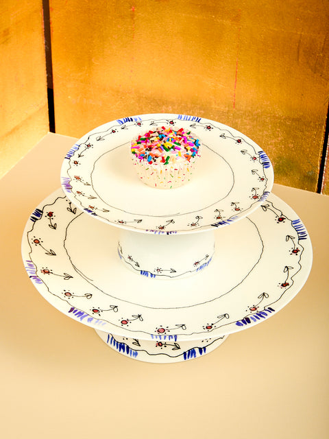 Anemone Cake Stand
