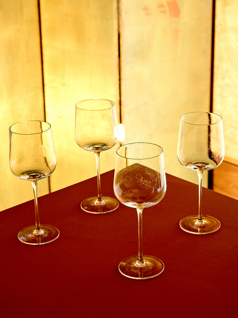 Set of 4 Wine Glasses