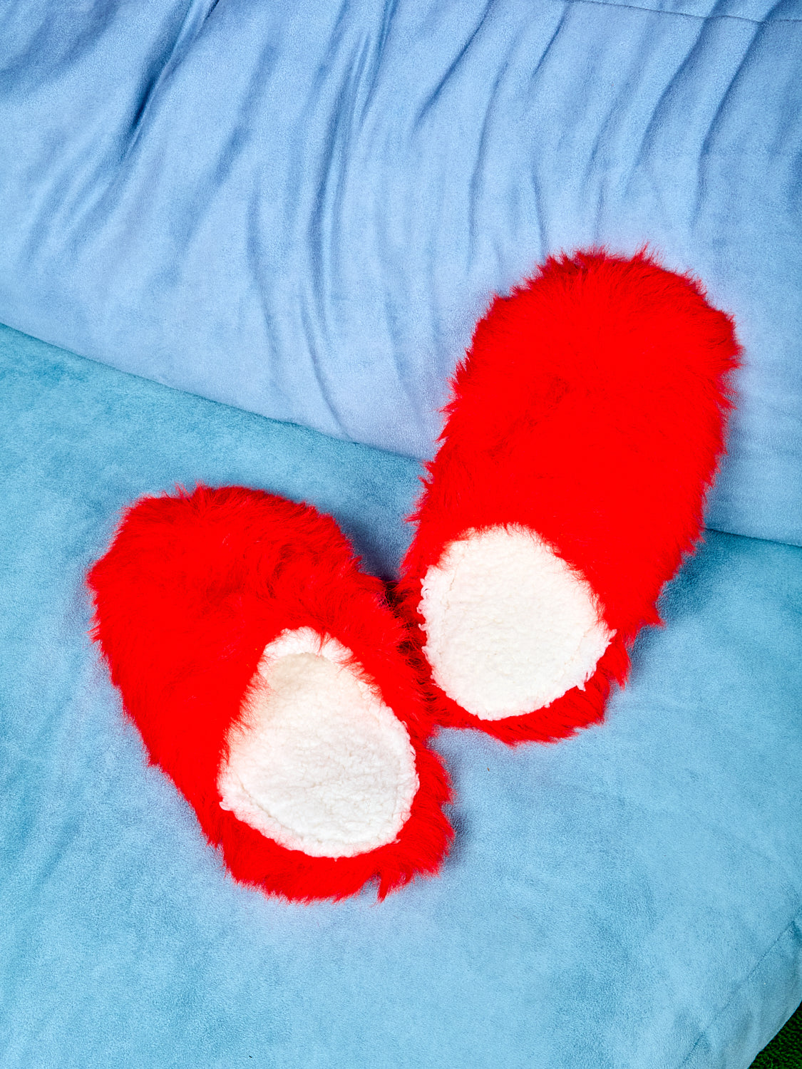 Fuzzy Slide Slippers