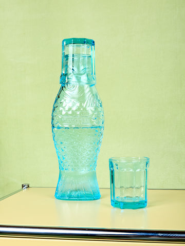 Fish Carafe and Glasses Set