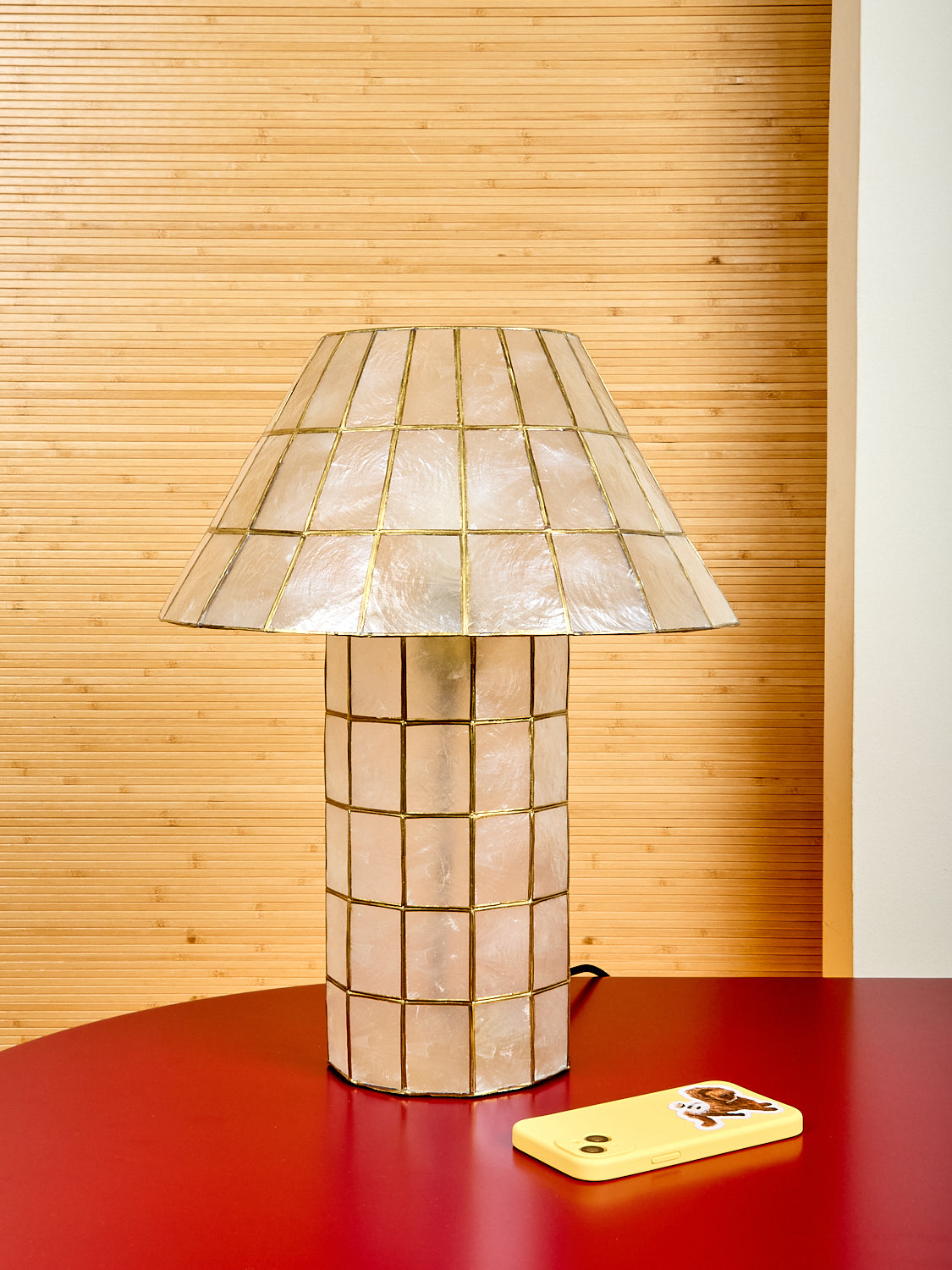 Mother of Pearl Table Lamp