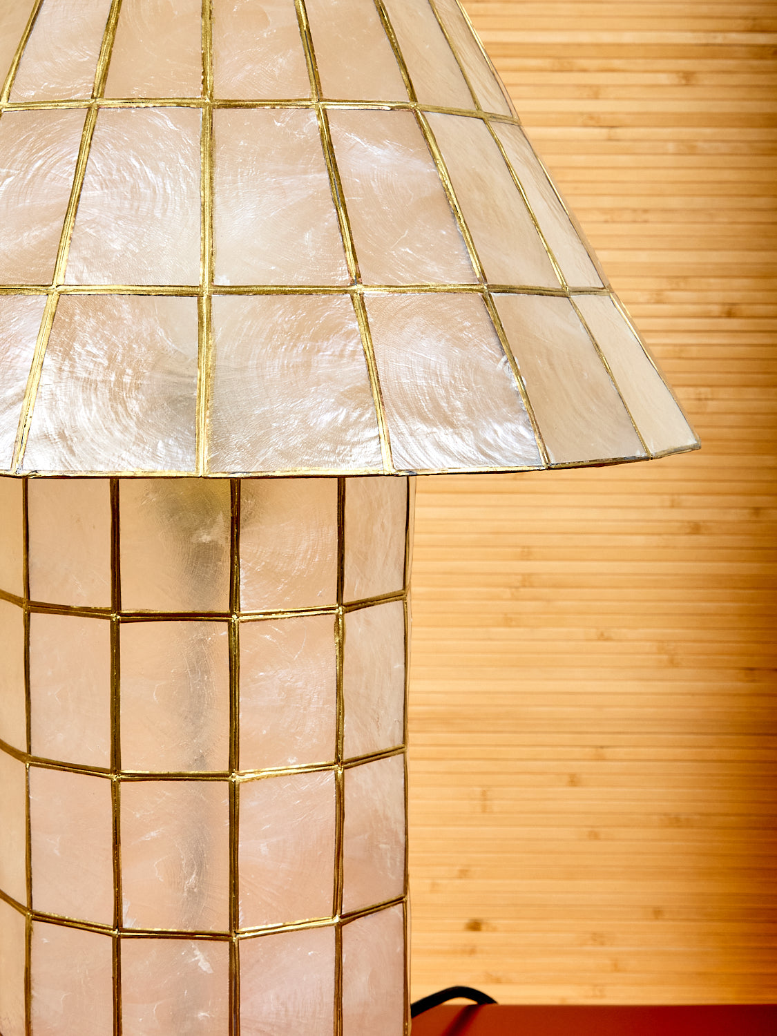Mother of Pearl Table Lamp