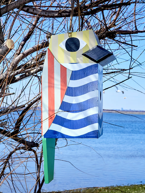 Hand-Painted Birdhouse