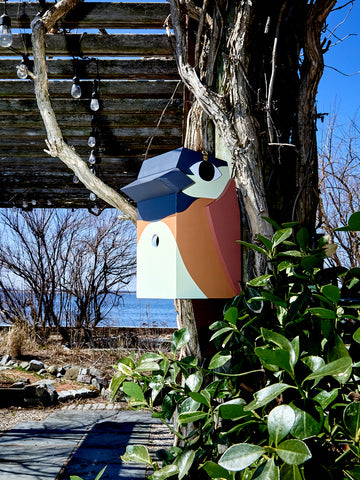 Hand-Painted Birdhouse