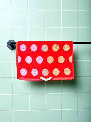 Dot Bath and Hand Towels