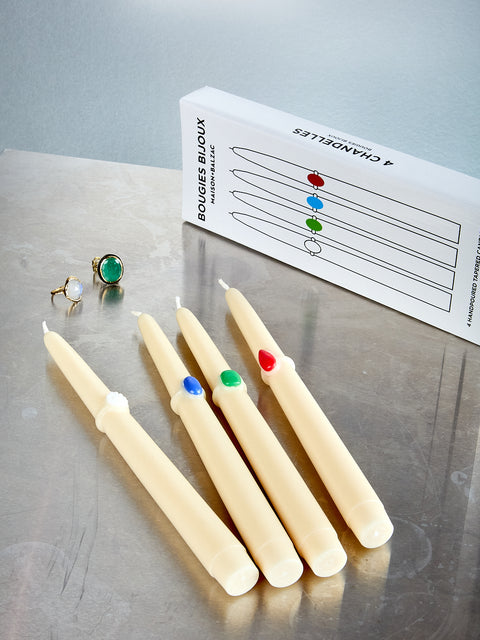 Bijoux Set of Taper Candles