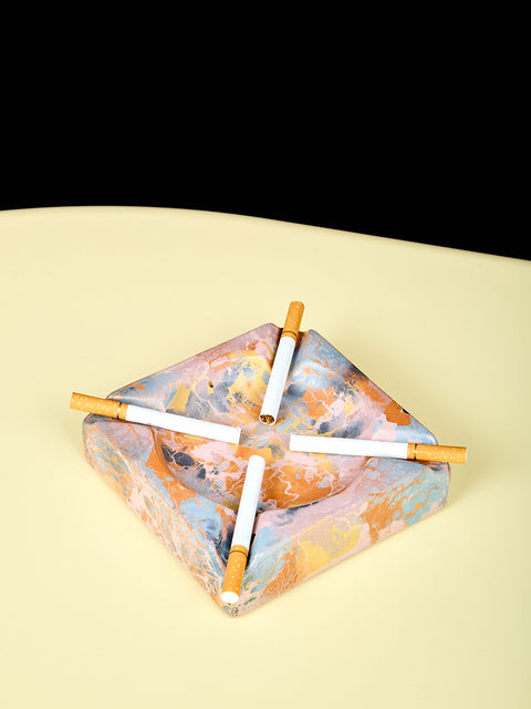 Concrete Ashtray and Incense Holder