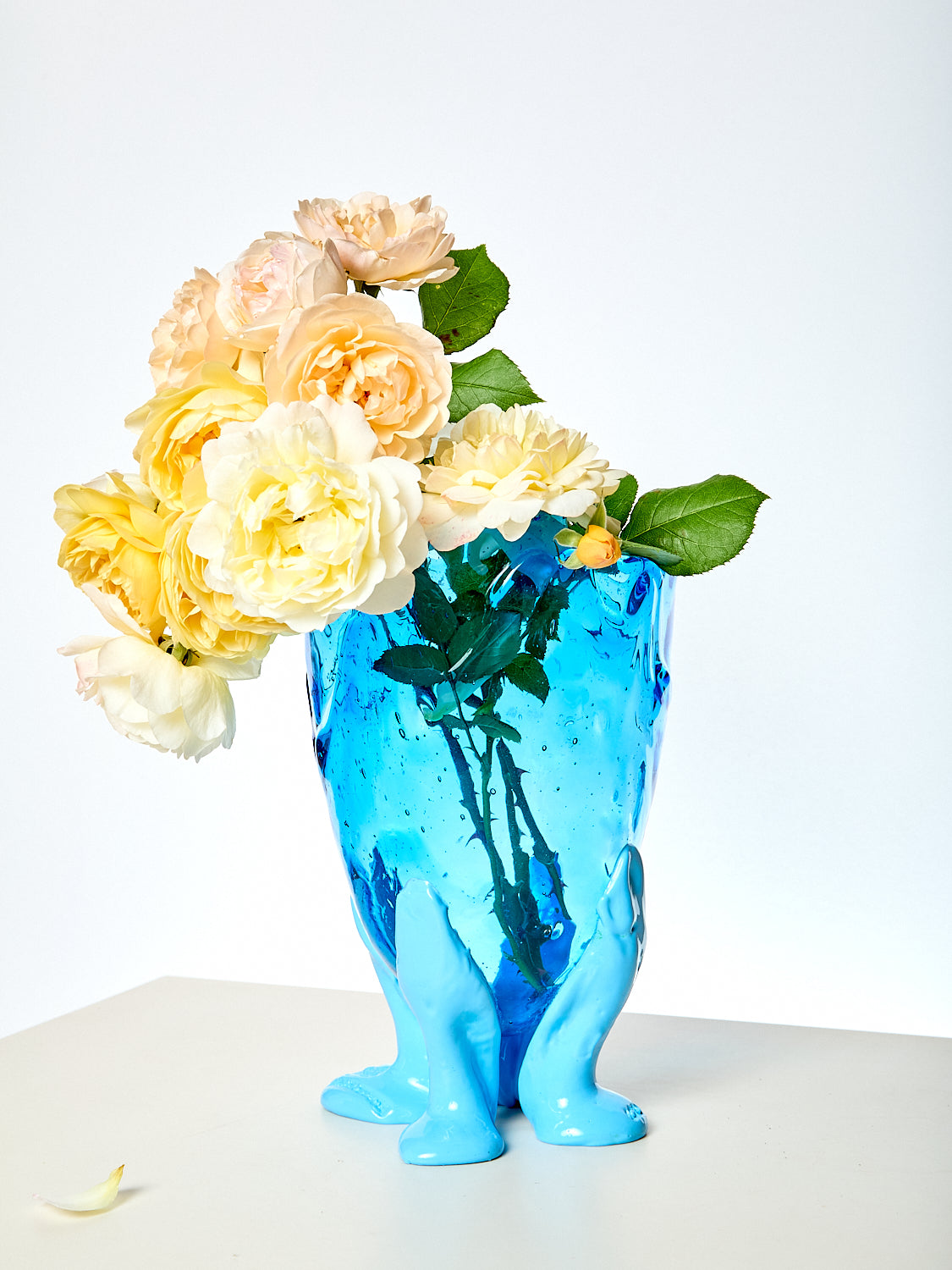 Clear Vessel in Blue