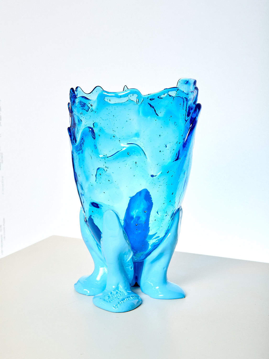 Clear Vessel in Blue