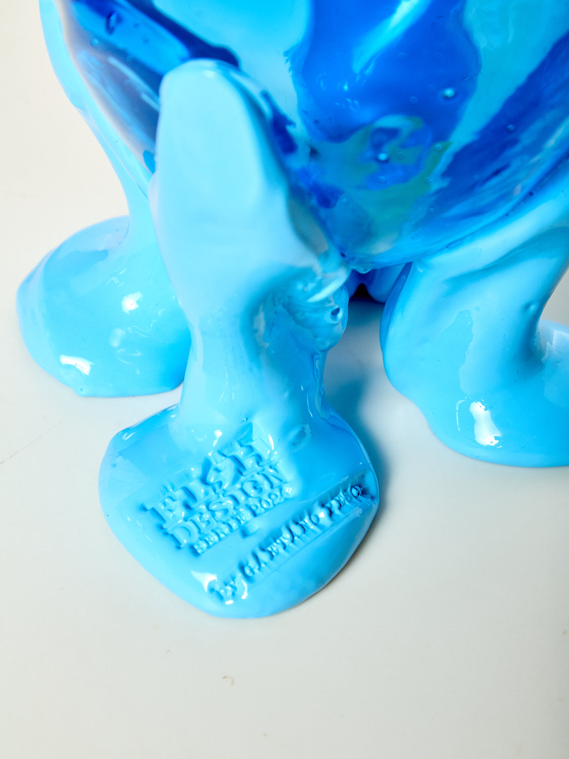 Clear Vessel in Blue