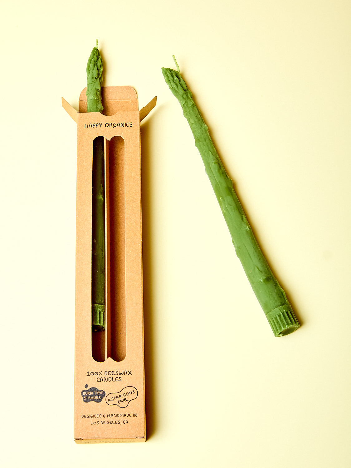 Asparagus Taper Candles