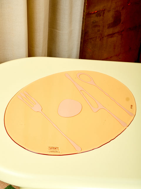 Transparent Table-Mates Placemat Fruit Collection