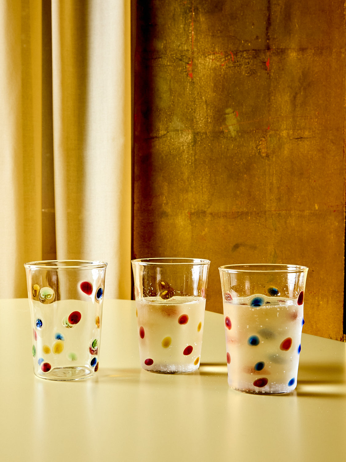 Drops Drinking Glass