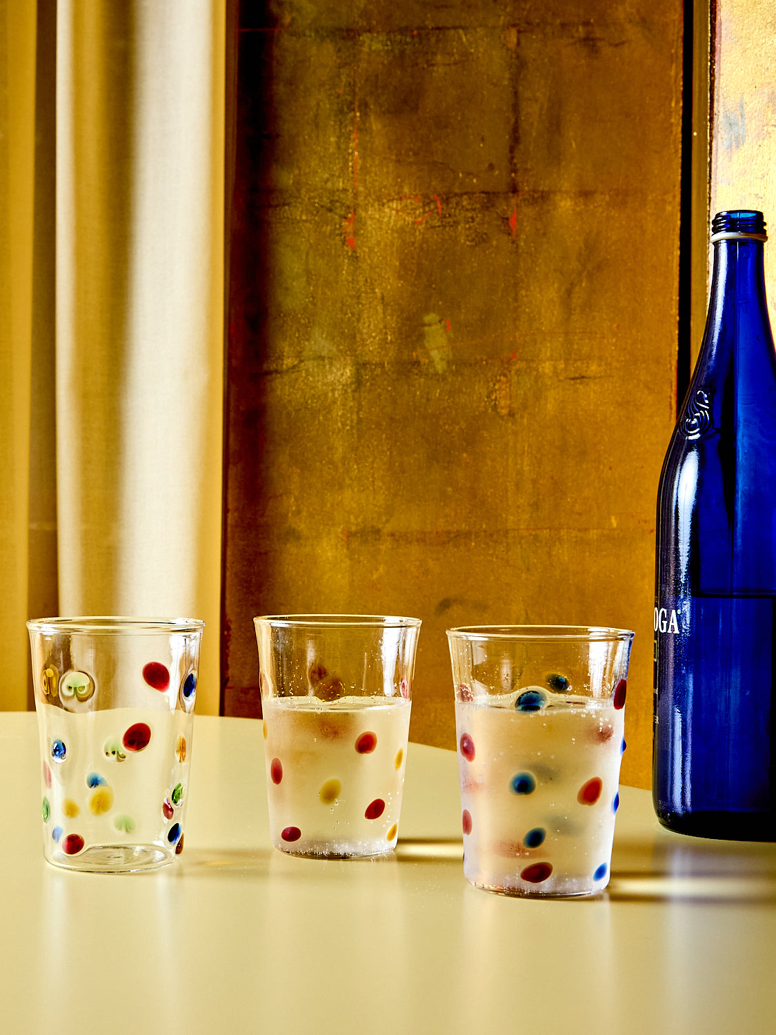 Drops Drinking Glass