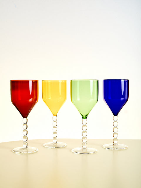 Perle Baroque Wine Glass Set