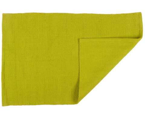 Olive Oil Cotton Rug