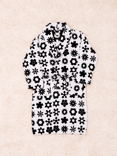 Pattern Bathrobe