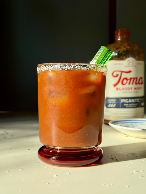 Bloody Mary Cocktail Glass