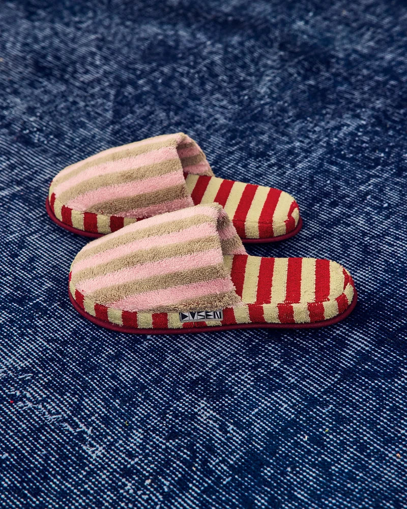 Striped Slippers