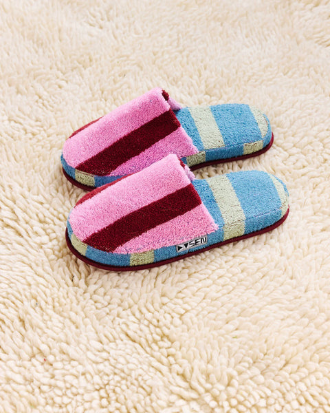 Striped Slippers