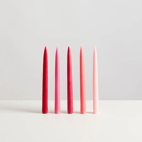 Lipstick Taper Candles