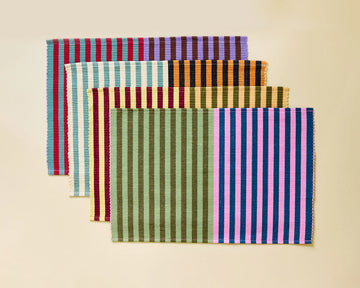Duo Striped Napkins and Placemats