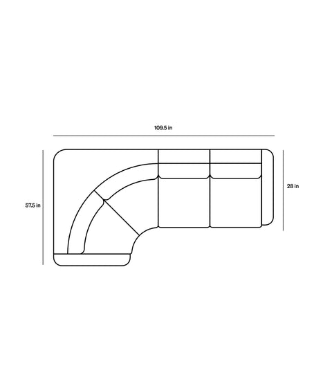 T4 Modular Corner Sofa