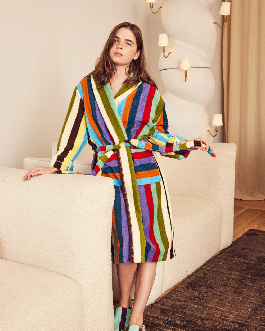 Striped Bathrobe