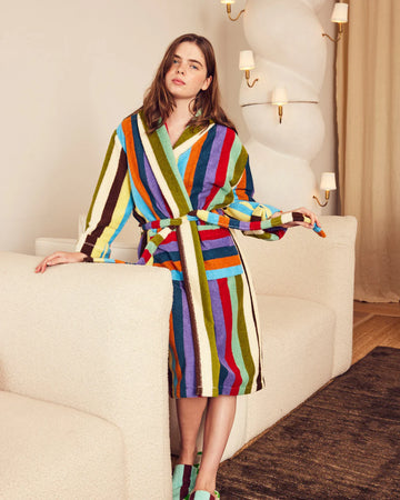 Striped Bathrobe