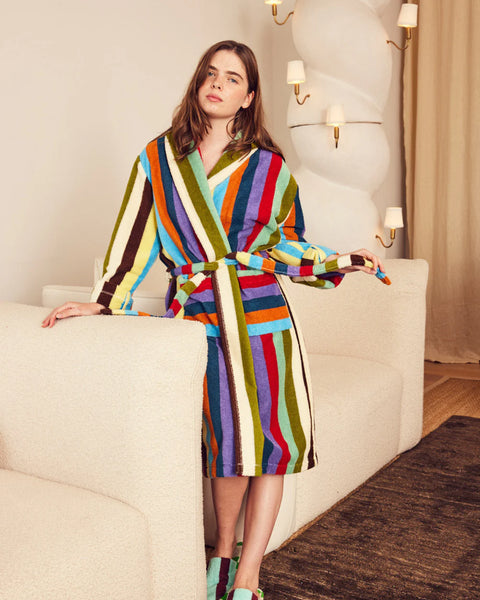 Striped Bathrobe
