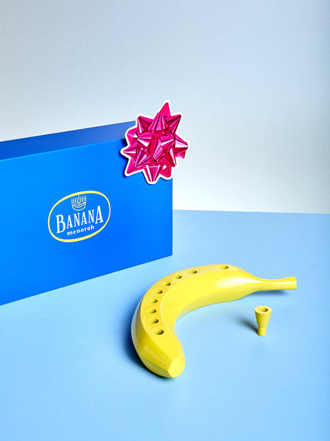 The Banana Menorah