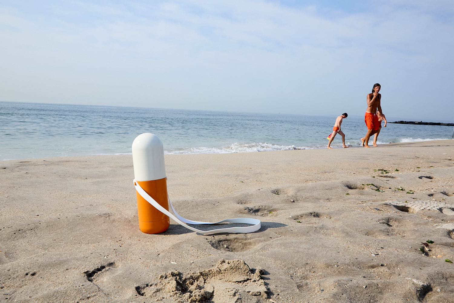 The Pill in Vitamin C on the beach