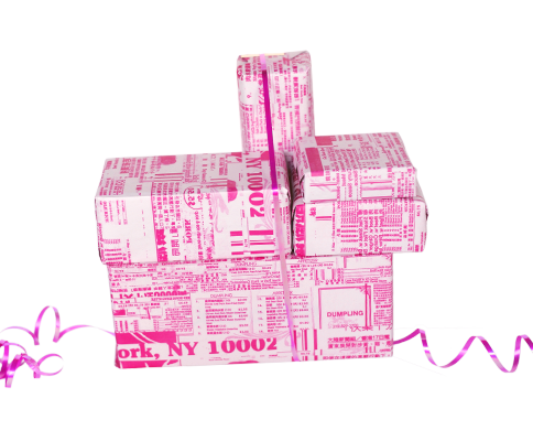 Coming Soon New York Wrapping Paper