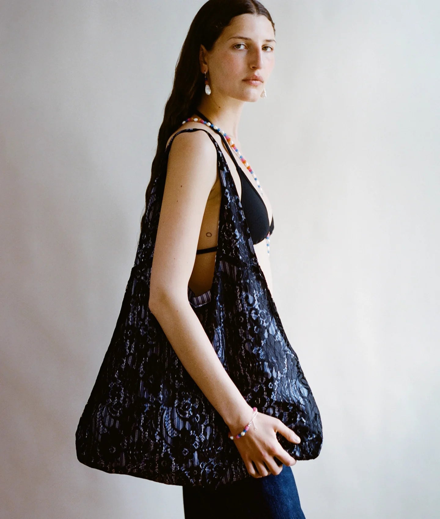 Lace Port Bag