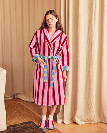 Striped Bathrobe
