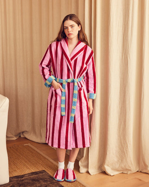 Striped Bathrobe
