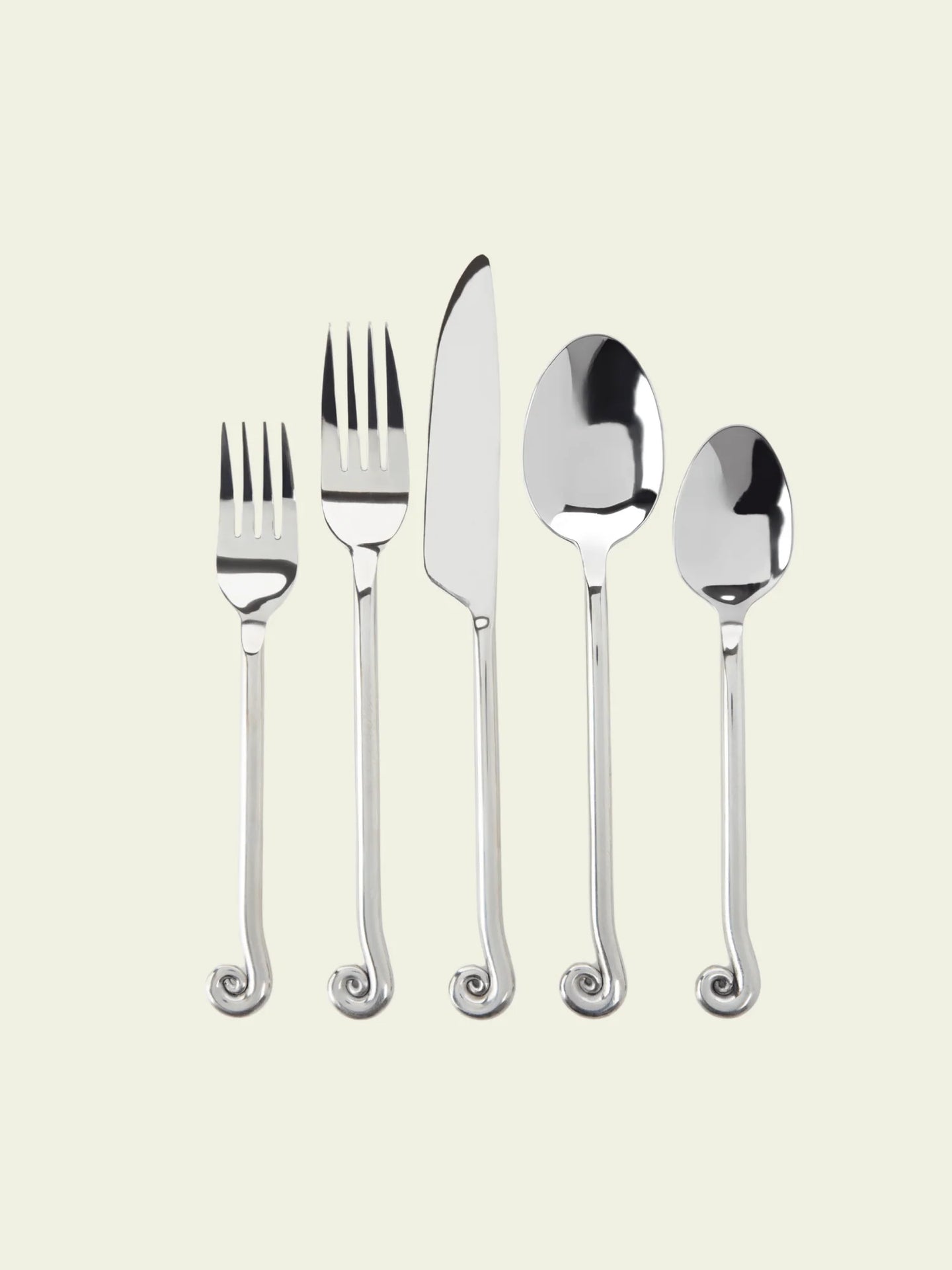 Upward Spiral Flatware Set