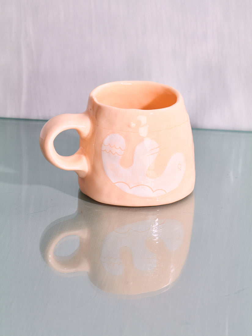 Tinted Porcelain Mug