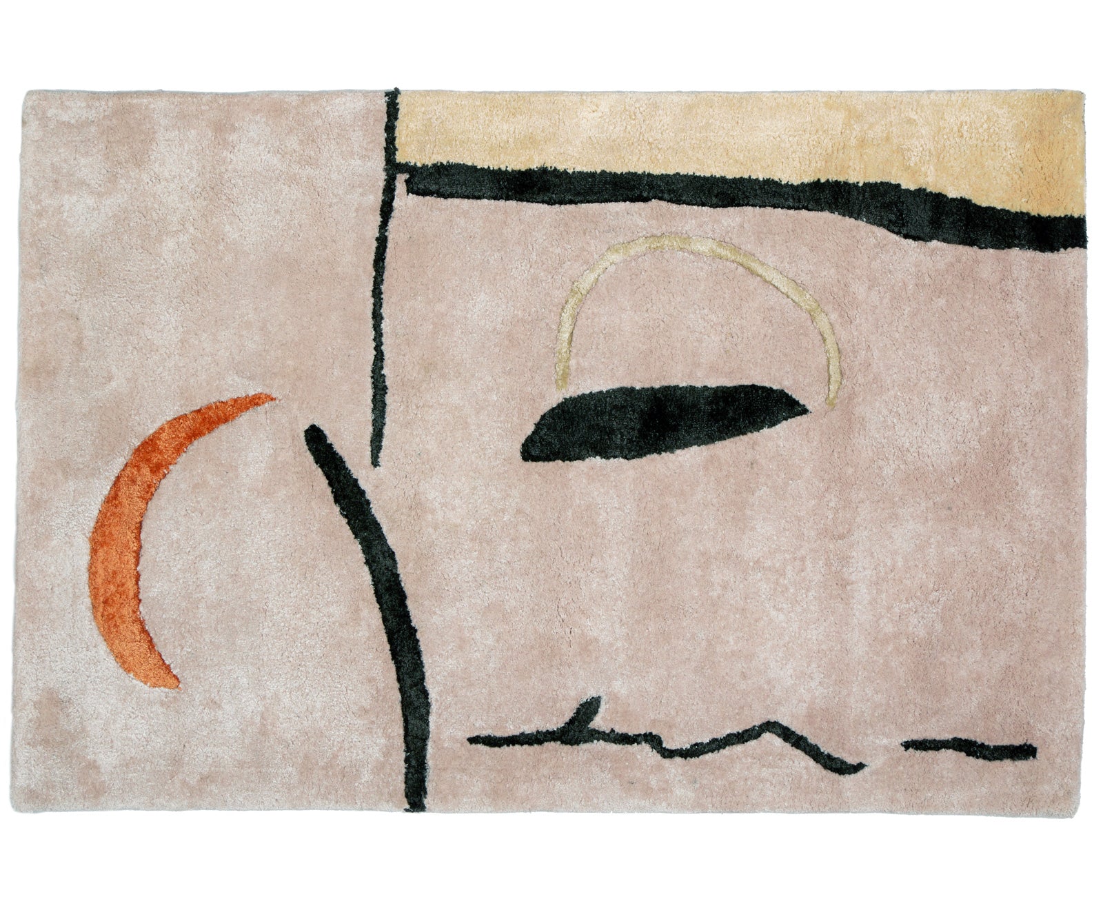 Ariel view of Taro Rug.