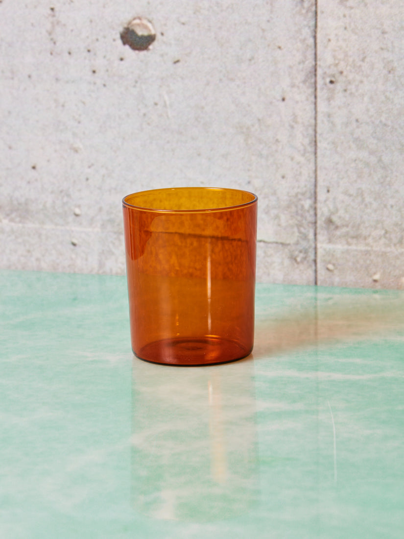 A single amber cup by Maison Balzac.
