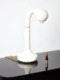 White Ceramic Table Lamp by Entler Studio.