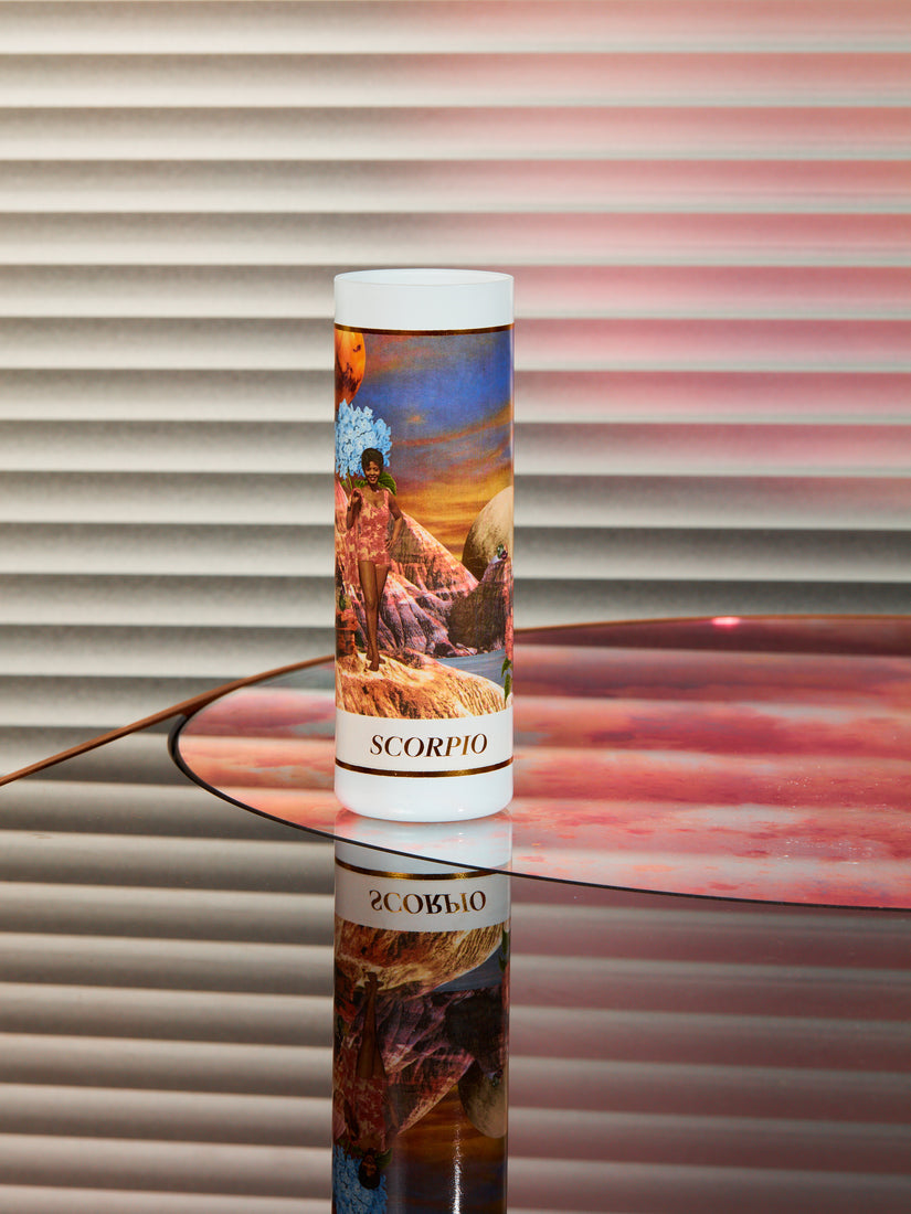 Scorpio Zodiac Candle by Madelaine Buttini.