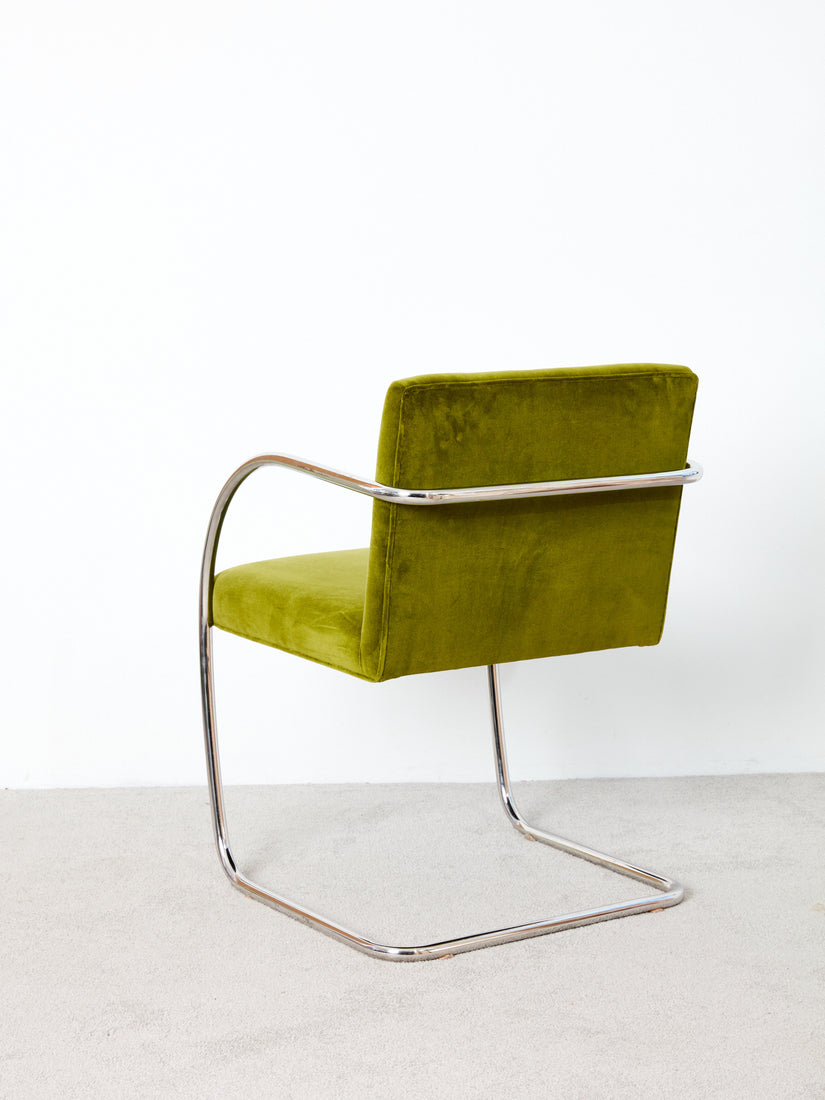 Vintage BRNO Chair in Olive