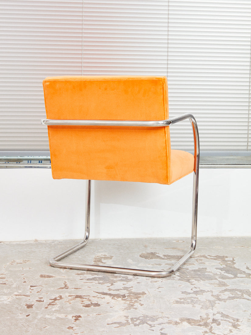 Vintage BRNO Chair in Orange Sherbet
