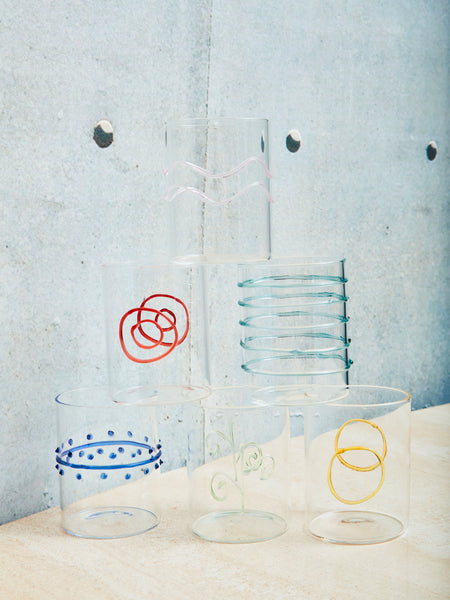Deco Set of 6 Glasses
