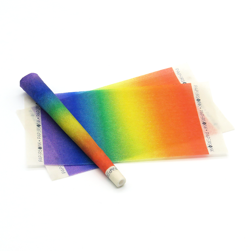 The Rainbow Rolling Papers by Papers + Ink.